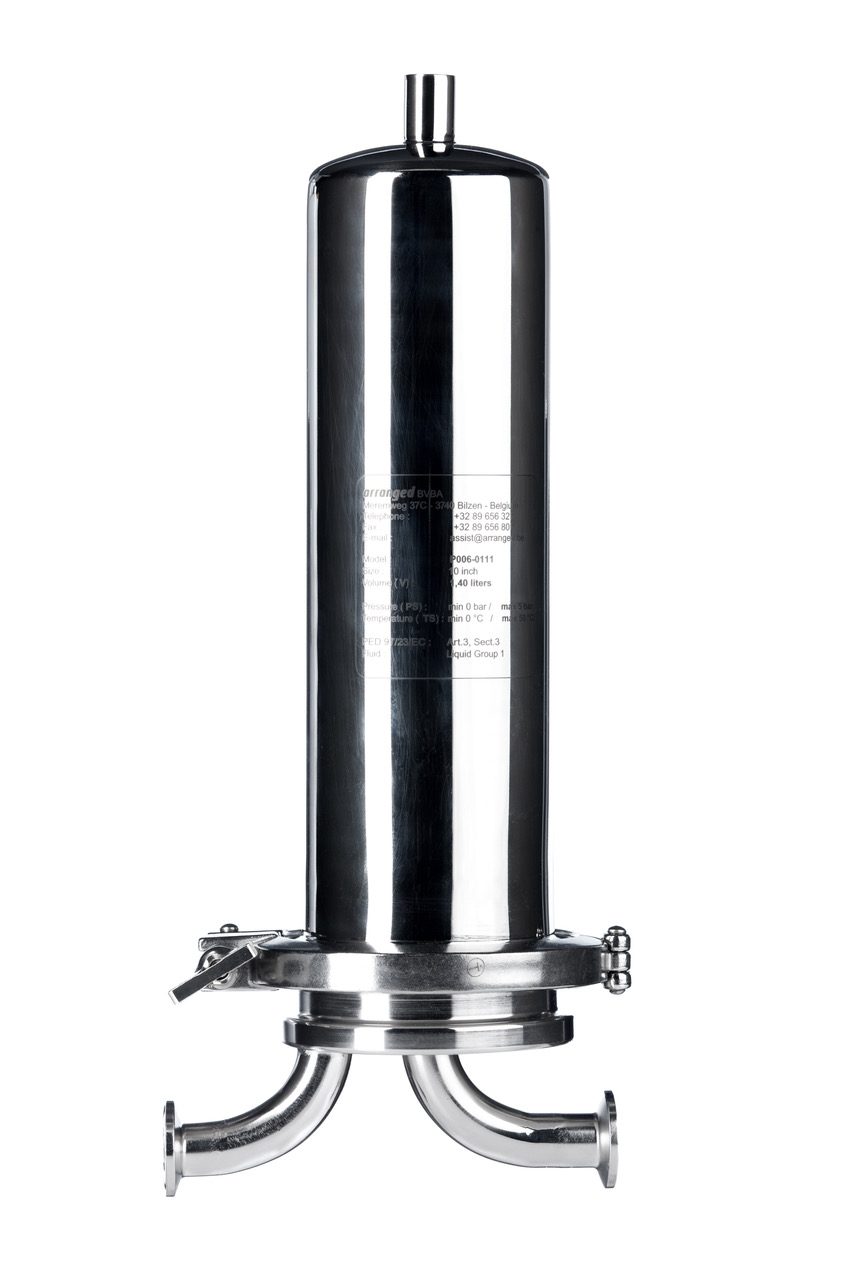 BIBO filter housing